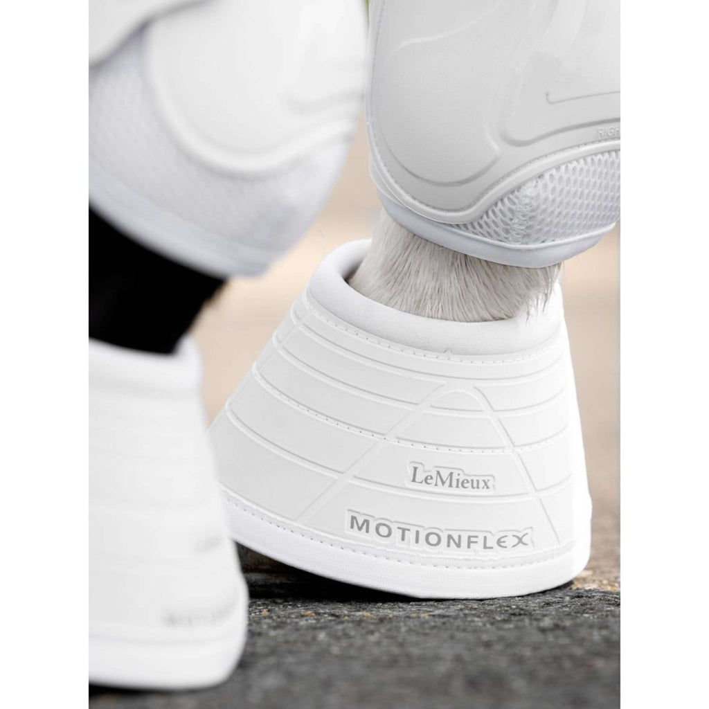 LeMieux Cloches d'Obstacles Motionflex OverReach Blanc