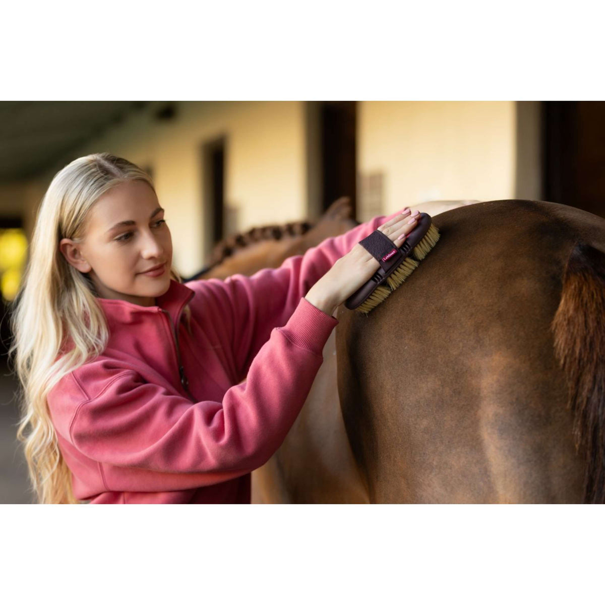 LeMieux Brosse Flexi Hard Airelle