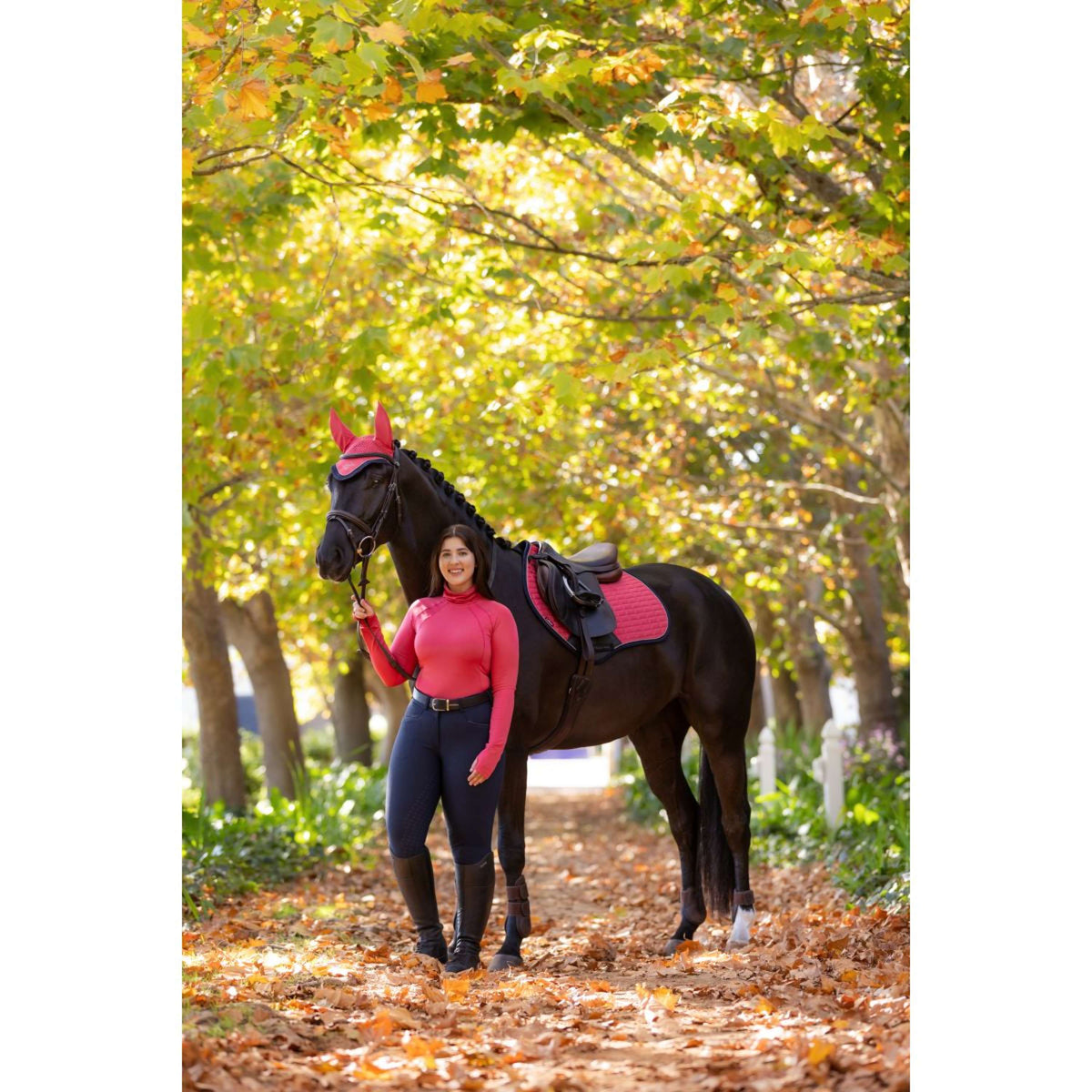 LeMieux Tapis de Selle Suede de Saut Airelle