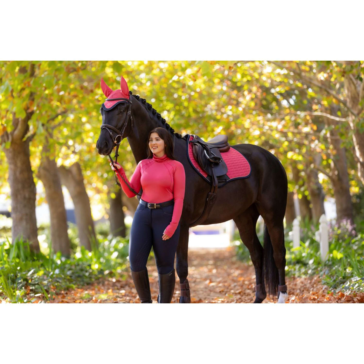 LeMieux Tapis de Selle Suede de Saut Airelle