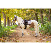 LeMieux Tapis de Selle Mini Suede de Saut Violet