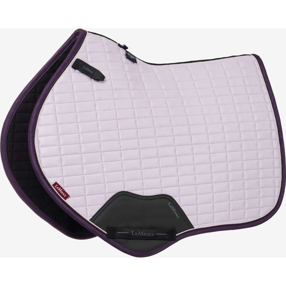 LeMieux Tapis de Selle Suede de Saut Violet