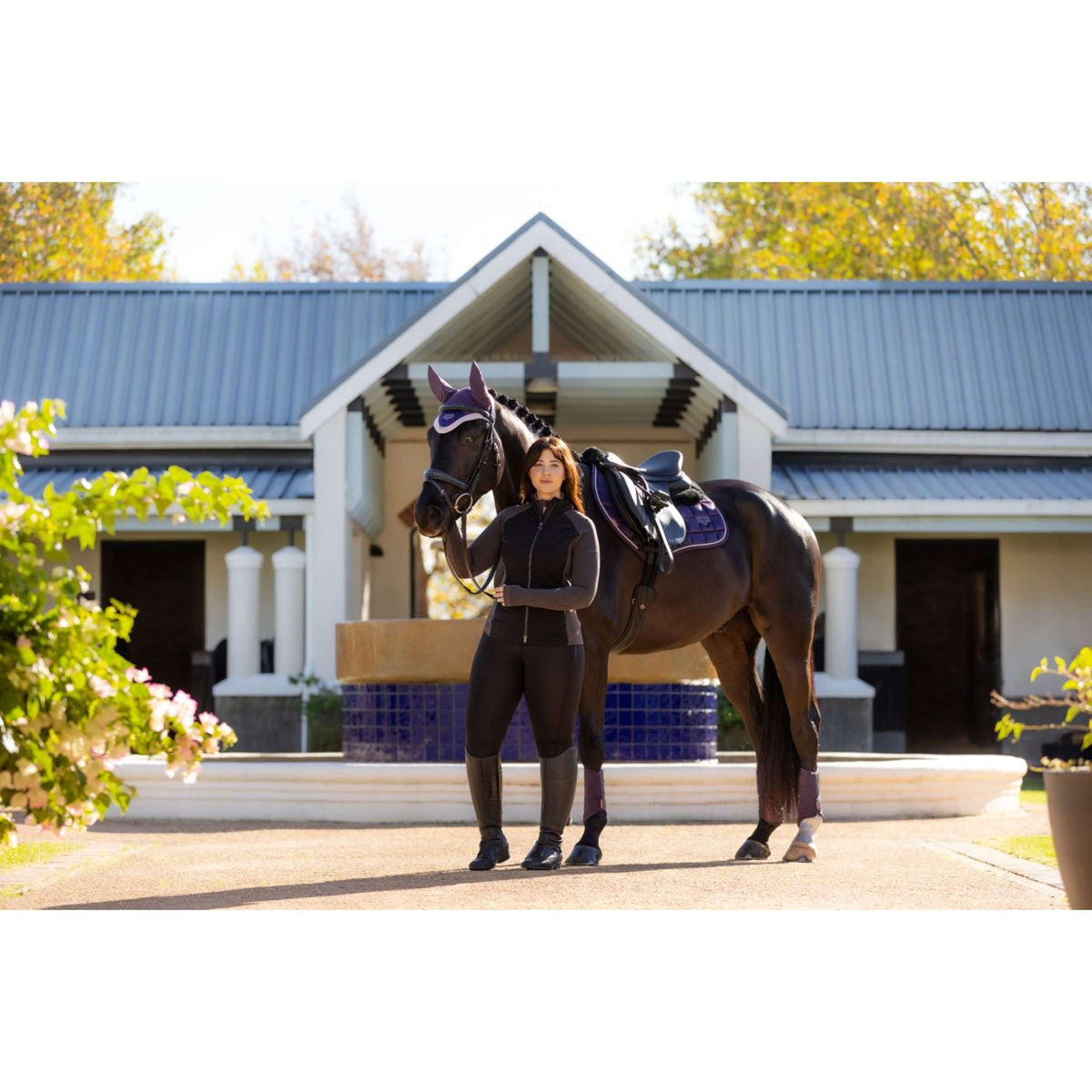 LeMieux Tapis de Selle Merino Loire Classic de Saut Juniper