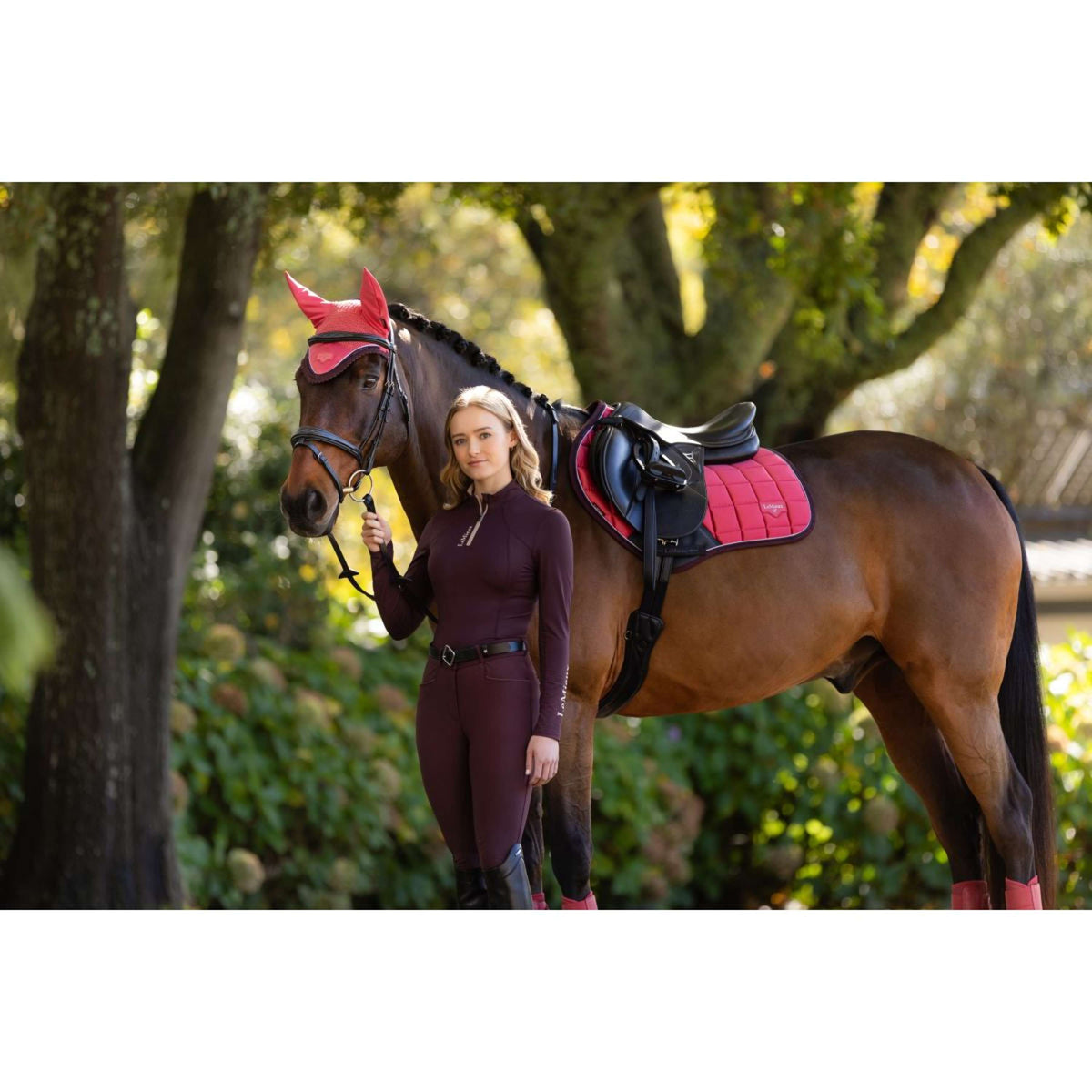 LeMieux Tapis de Selle Loire Classic de Saut Airelle