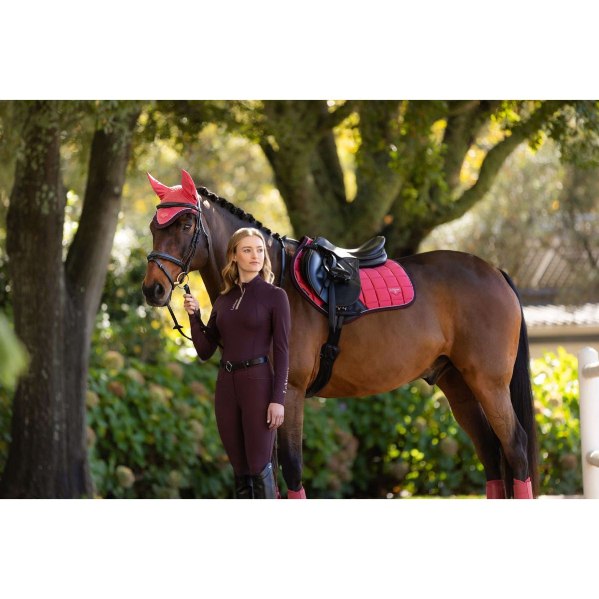 LeMieux Tapis de Selle Loire Classic de Saut Airelle