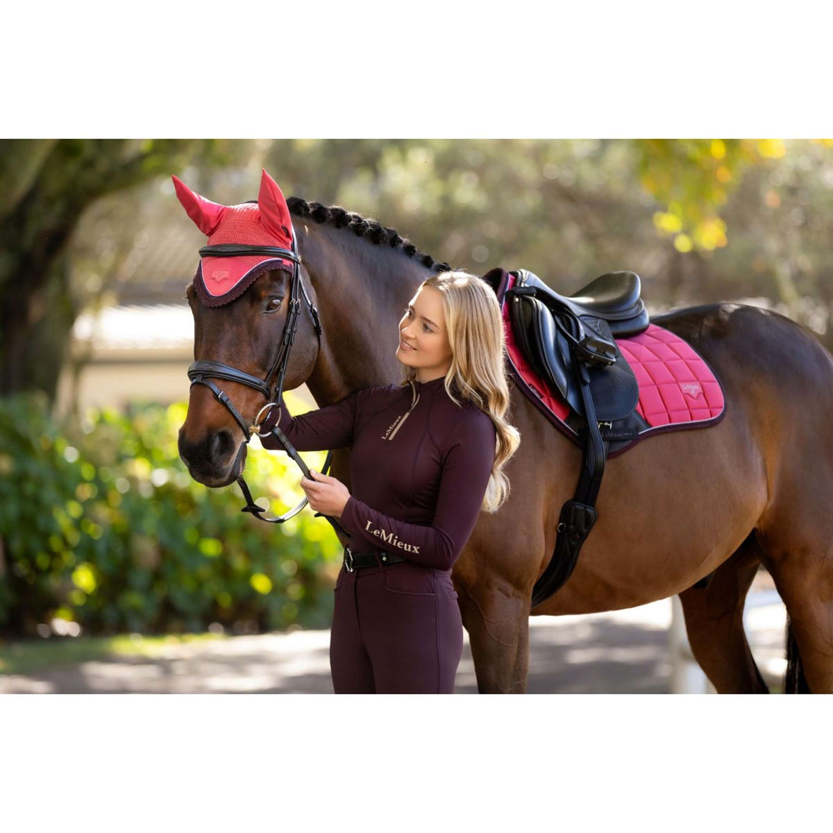 LeMieux Tapis de Selle Loire Classic de Saut Airelle