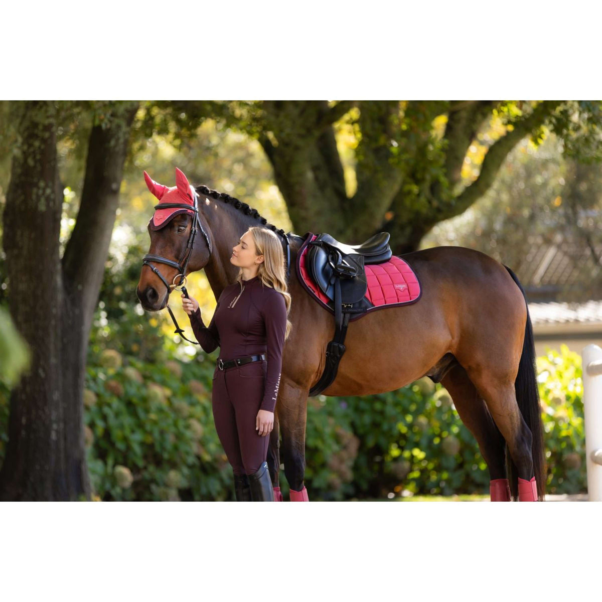 LeMieux Tapis de Selle Loire Classic de Saut Airelle