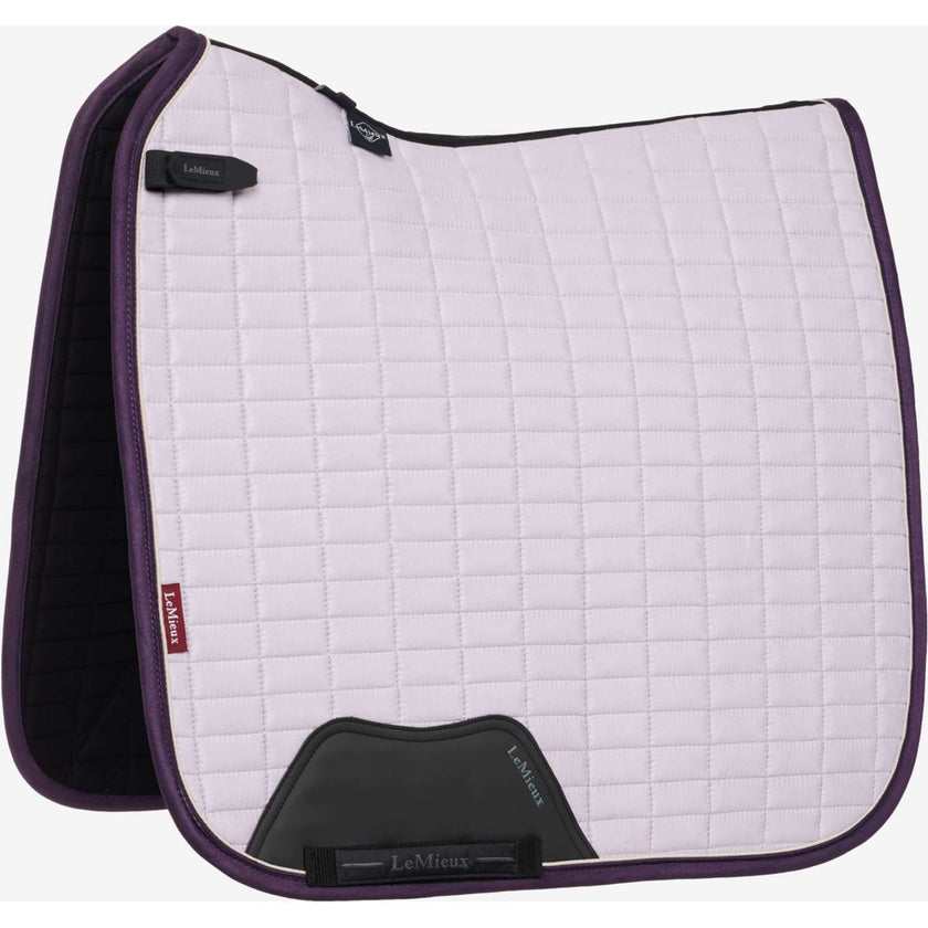 LeMieux Tapis de Selle Suede Dressage Violet LeMieux Tapis de Selle Suede Dressage Violet