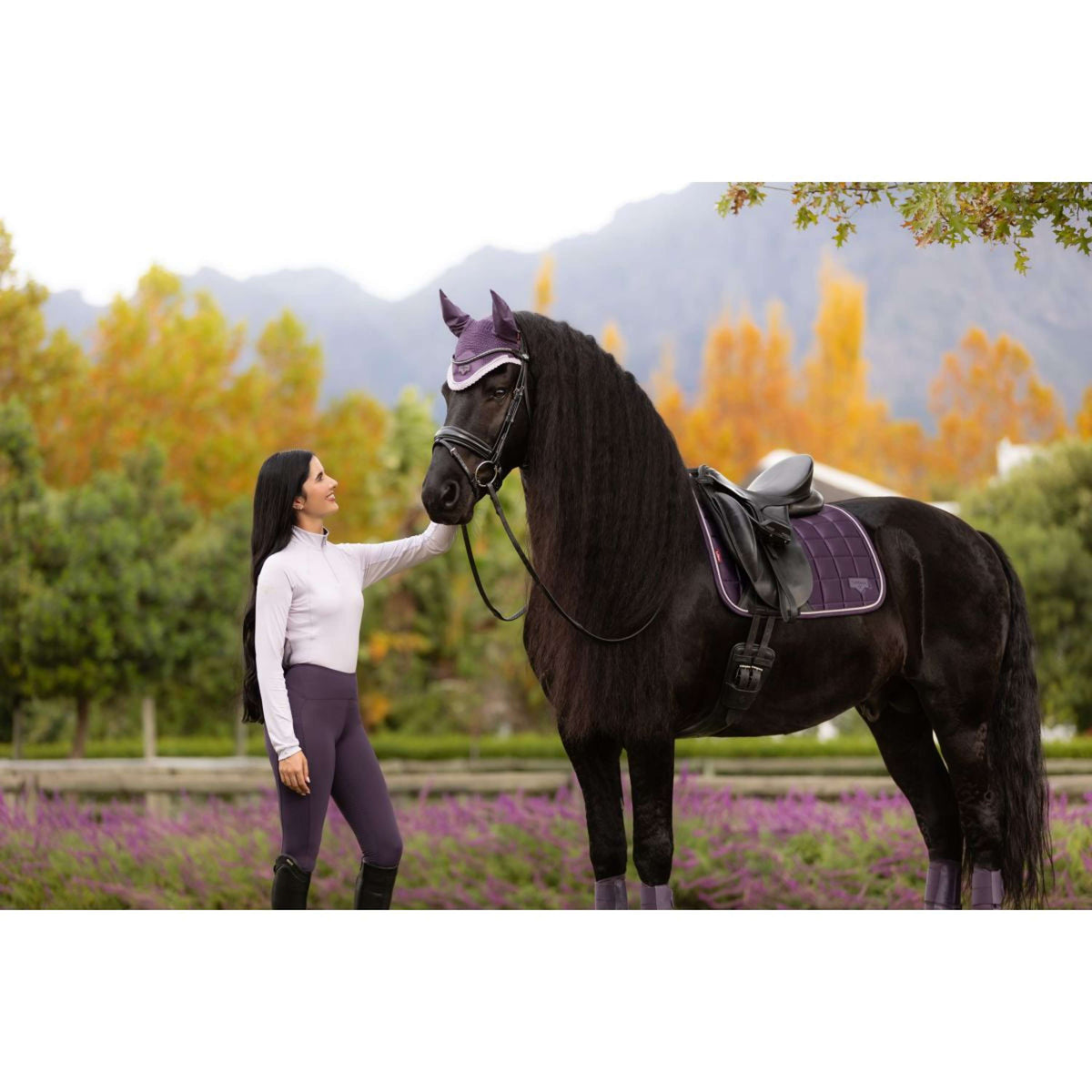 LeMieux Tapis de Selle Loire Classic Dressage Juniper