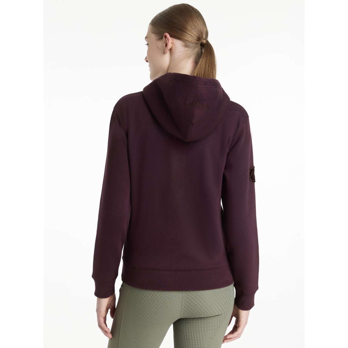 LeMieux Pull col Hoodie Elspeth Damson