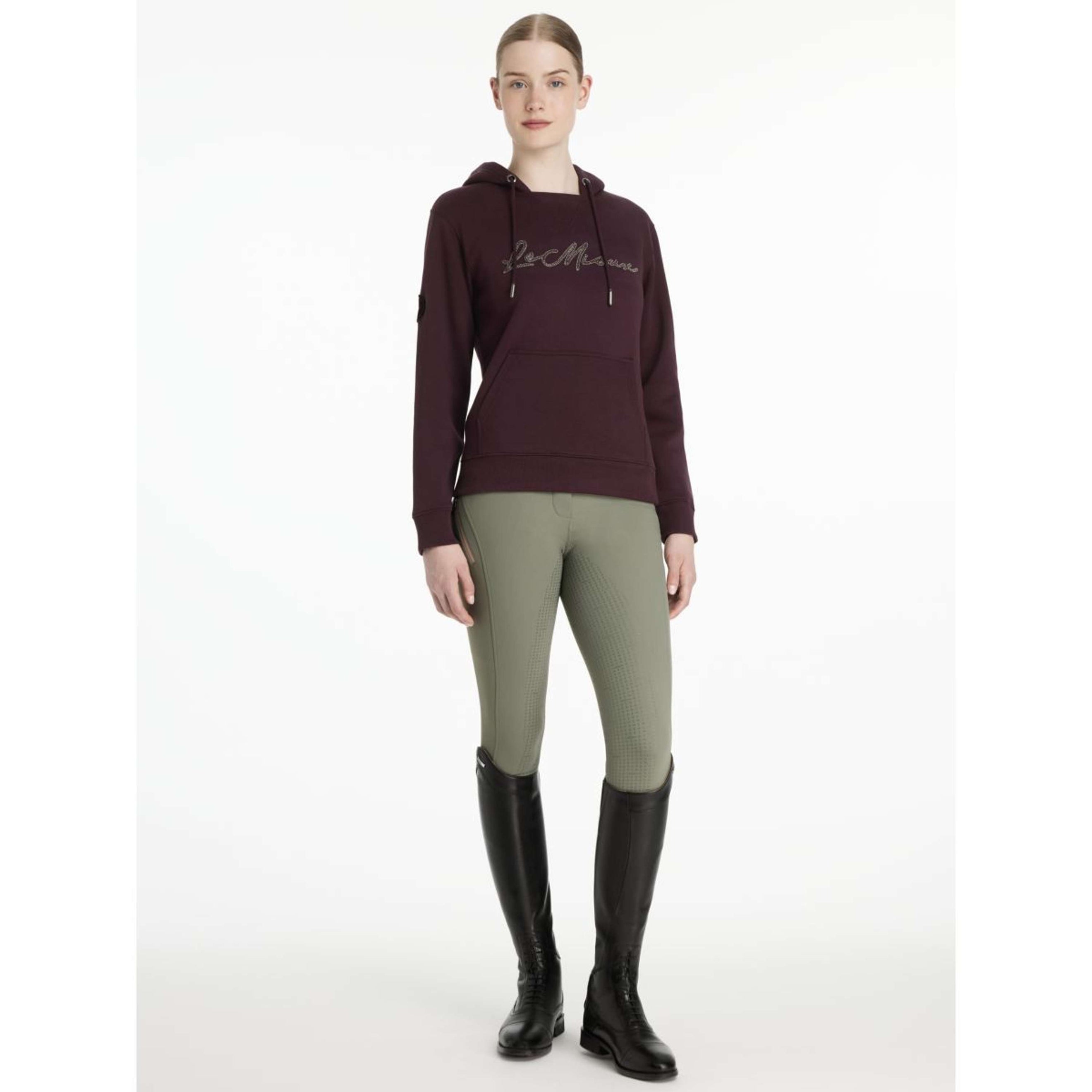 LeMieux Pull col Hoodie Elspeth Damson