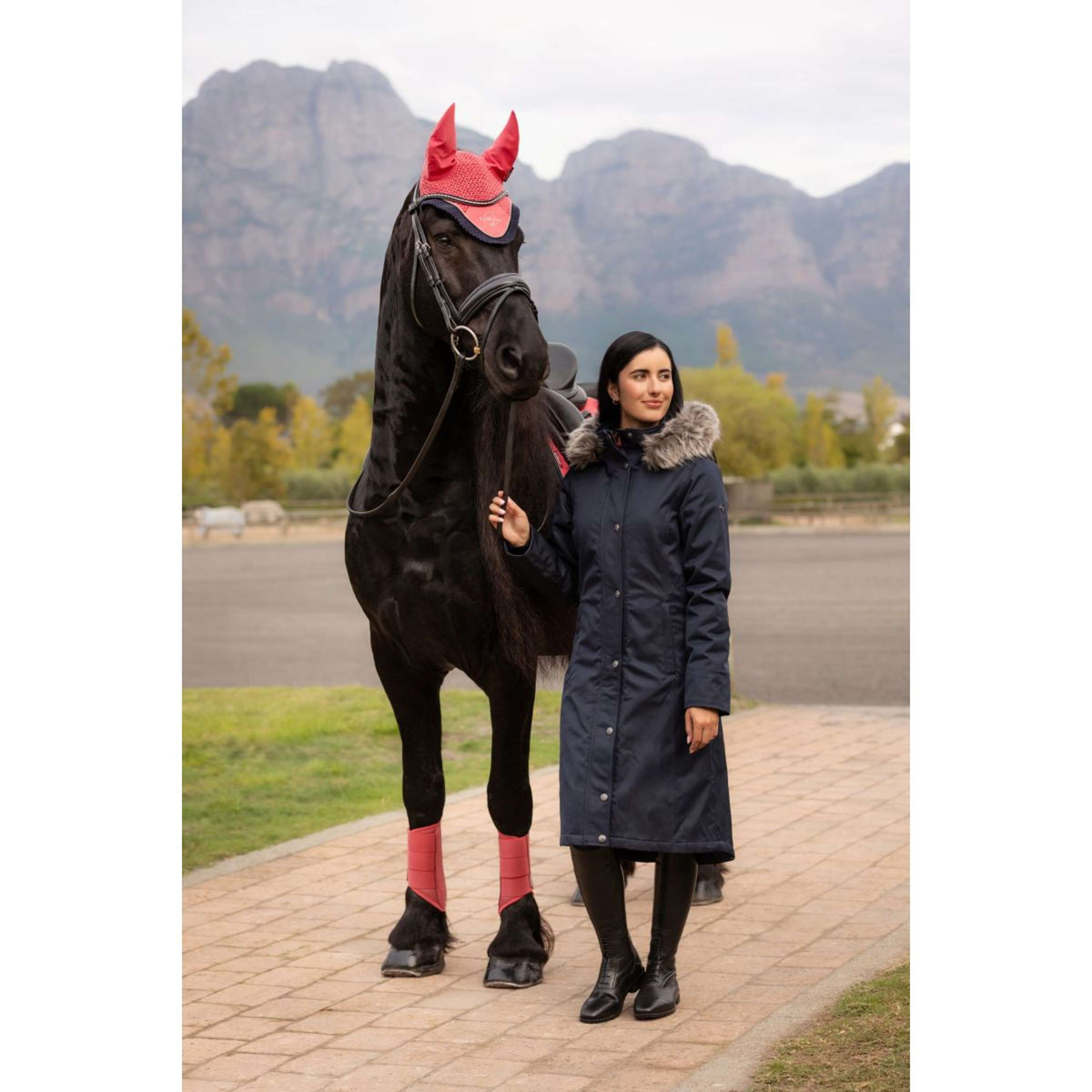 LeMieux Veste Anya Waterproof Long Marin