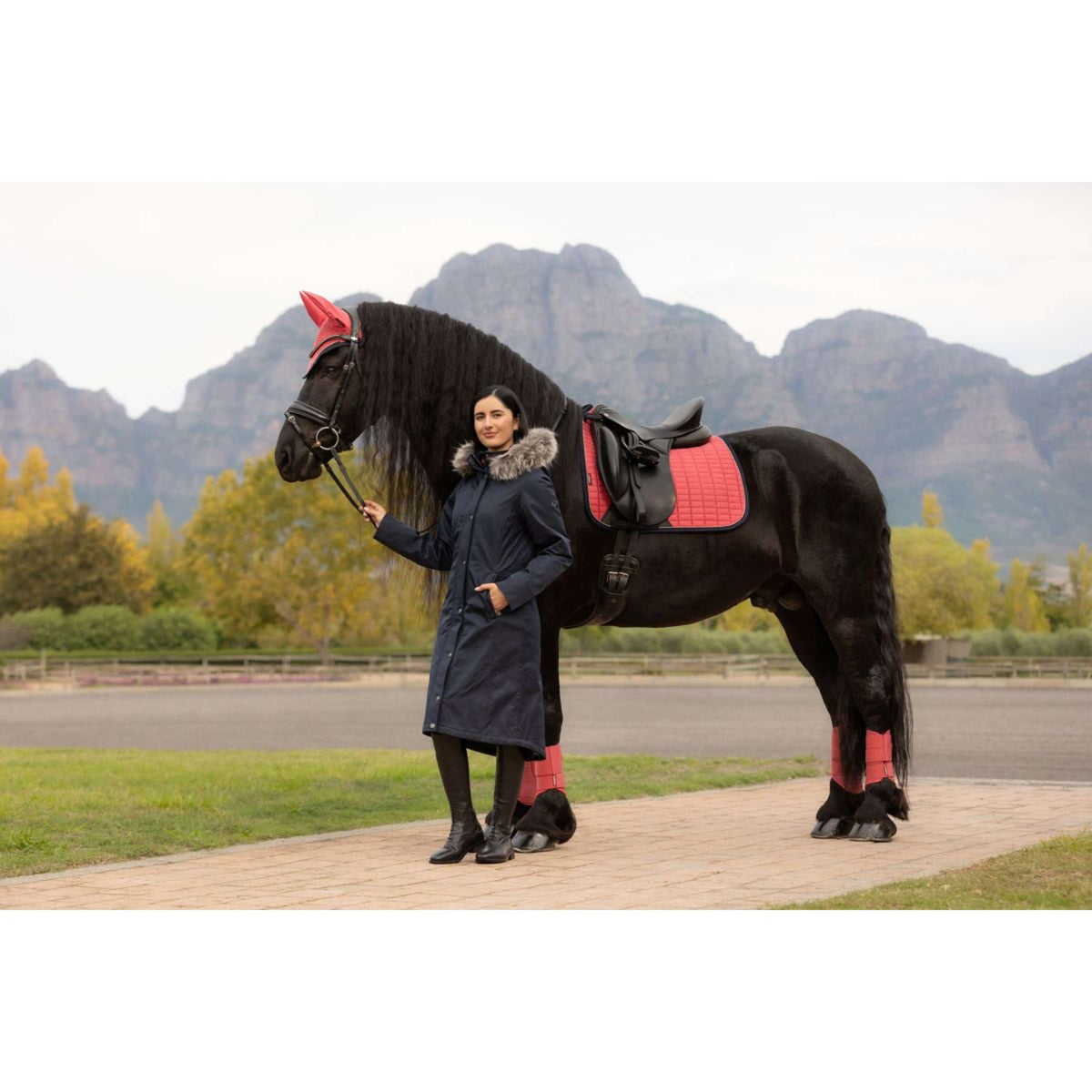LeMieux Veste Anya Waterproof Long Marin