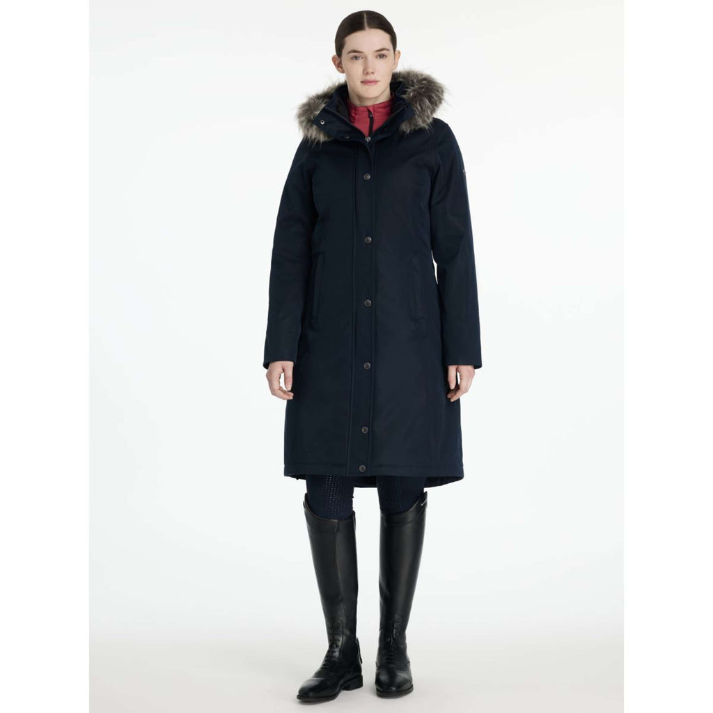 LeMieux Veste Anya Waterproof Long Marin