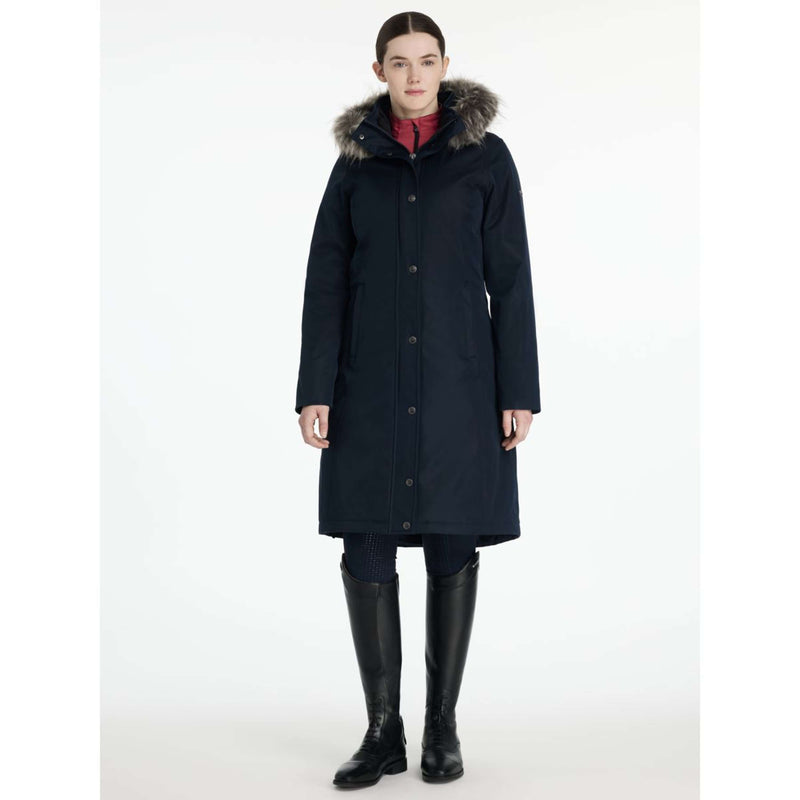 LeMieux Veste Anya Waterproof Long Marin
