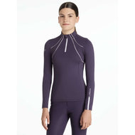 LeMieux Baselayer Young Rider Mia Mesh Juniper