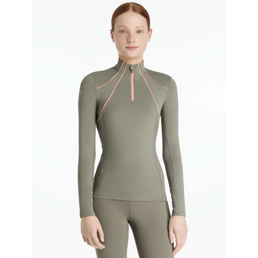 LeMieux Baselayer Young Rider Mia Mesh Rosemary LeMieux Baselayer Young Rider Mia Mesh Rosemary