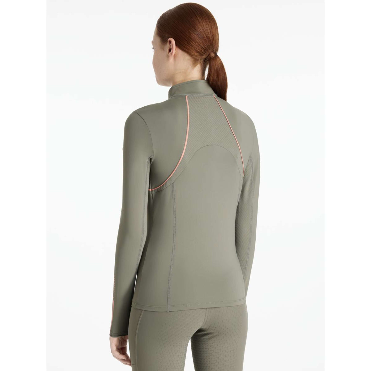 LeMieux Baselayer Young Rider Mia Mesh Rosemary