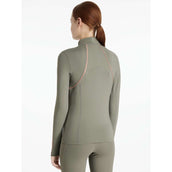 LeMieux Baselayer Young Rider Mia Mesh Rosemary