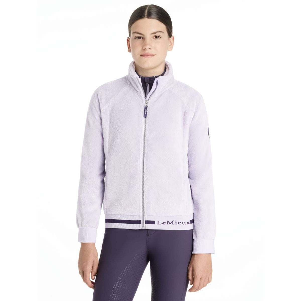 LeMieux Veste Young Rider Libby Fleece Violet