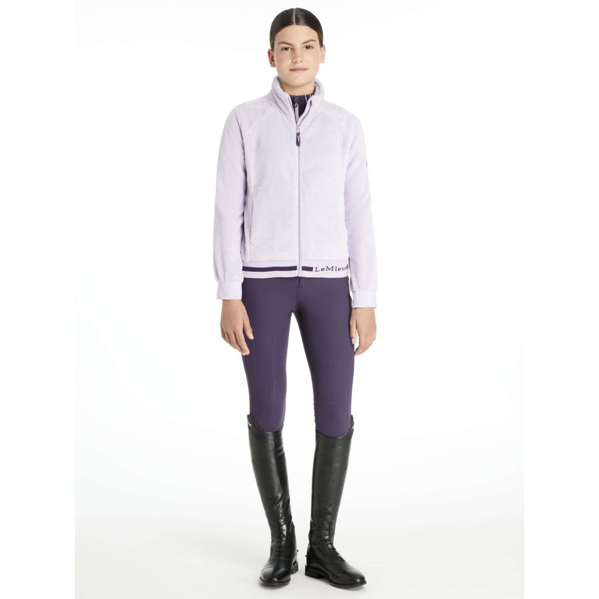 LeMieux Veste Young Rider Libby Fleece Violet