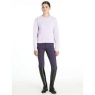 LeMieux Sweater Young Rider Carmen Crew Violet