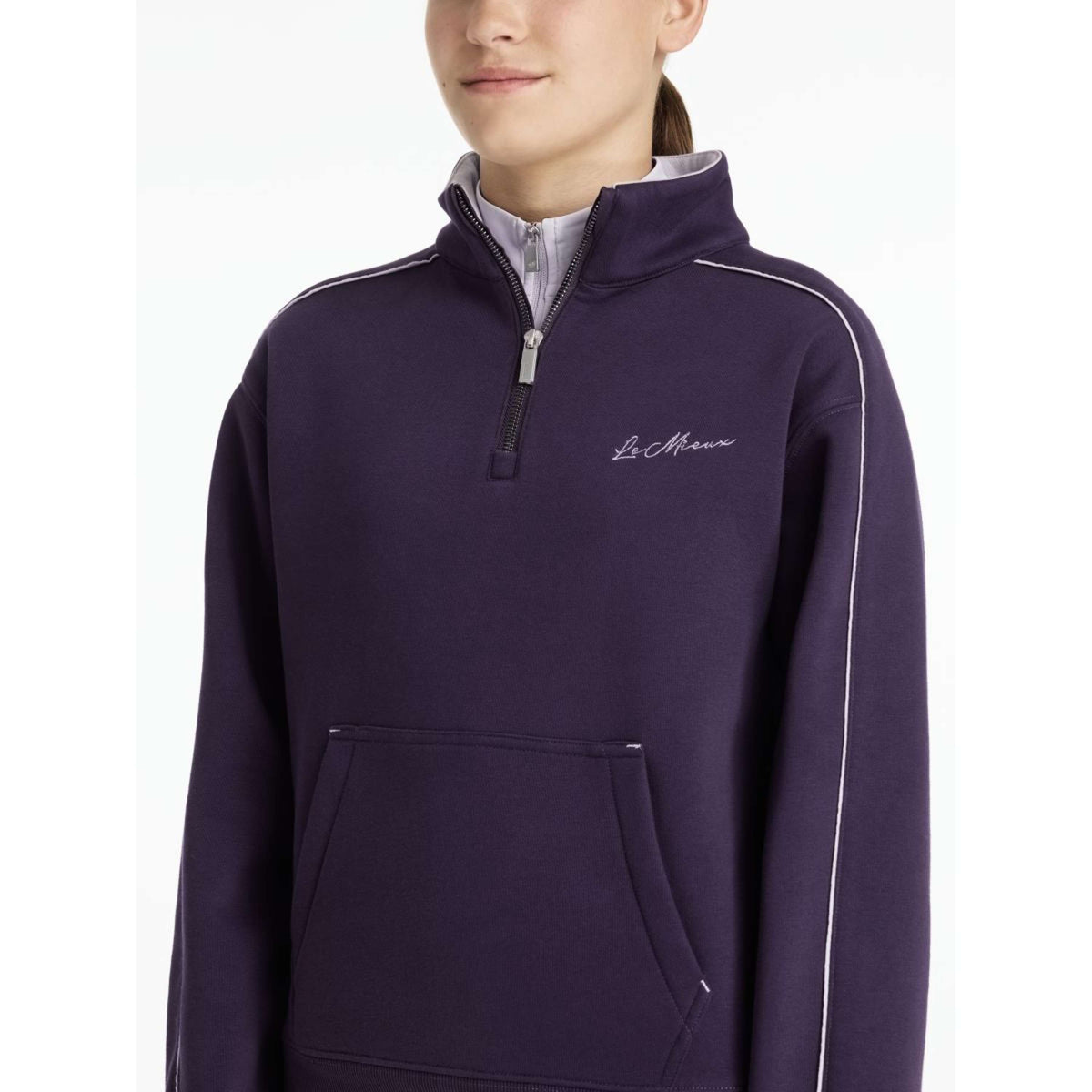 LeMieux Sweater Young Rider Kate Juniper/Lilac