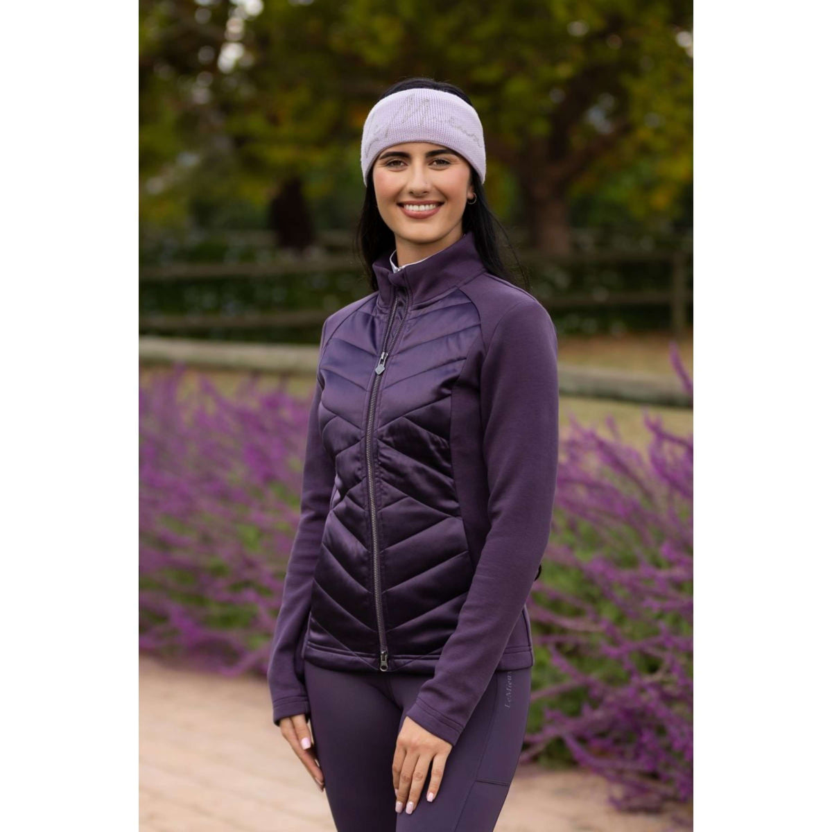 LeMieux Bandeau Sparkle Violet