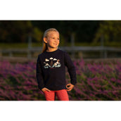 LeMieux Pull Mini Poppy Enfants Marin