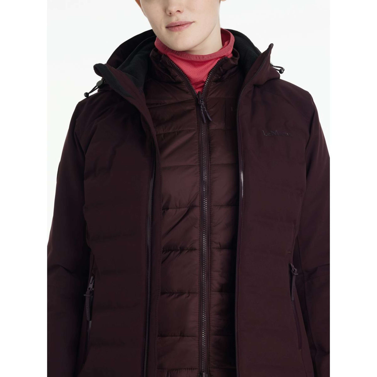 LeMieux Veste Brooke Waterproof Damson