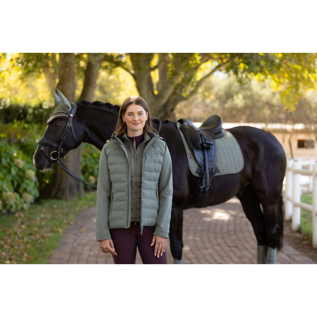 LeMieux Veste Brooke Waterproof Rosemary