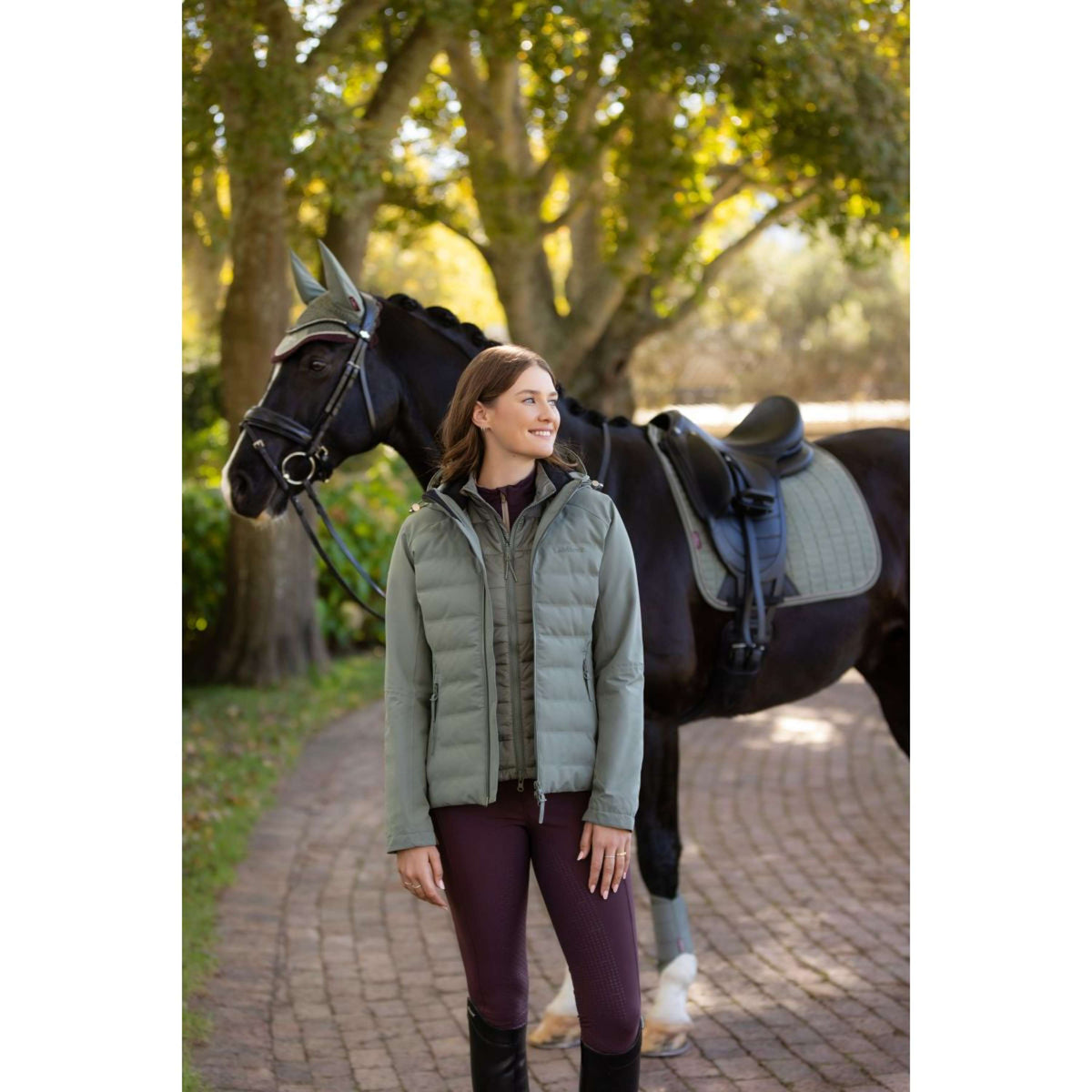 LeMieux Veste Brooke Waterproof Rosemary