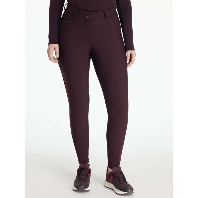 LeMieux Pantalon d'Équitation Isabelle Full Grip Damson LeMieux Pantalon d'Équitation Isabelle Full Grip Damson