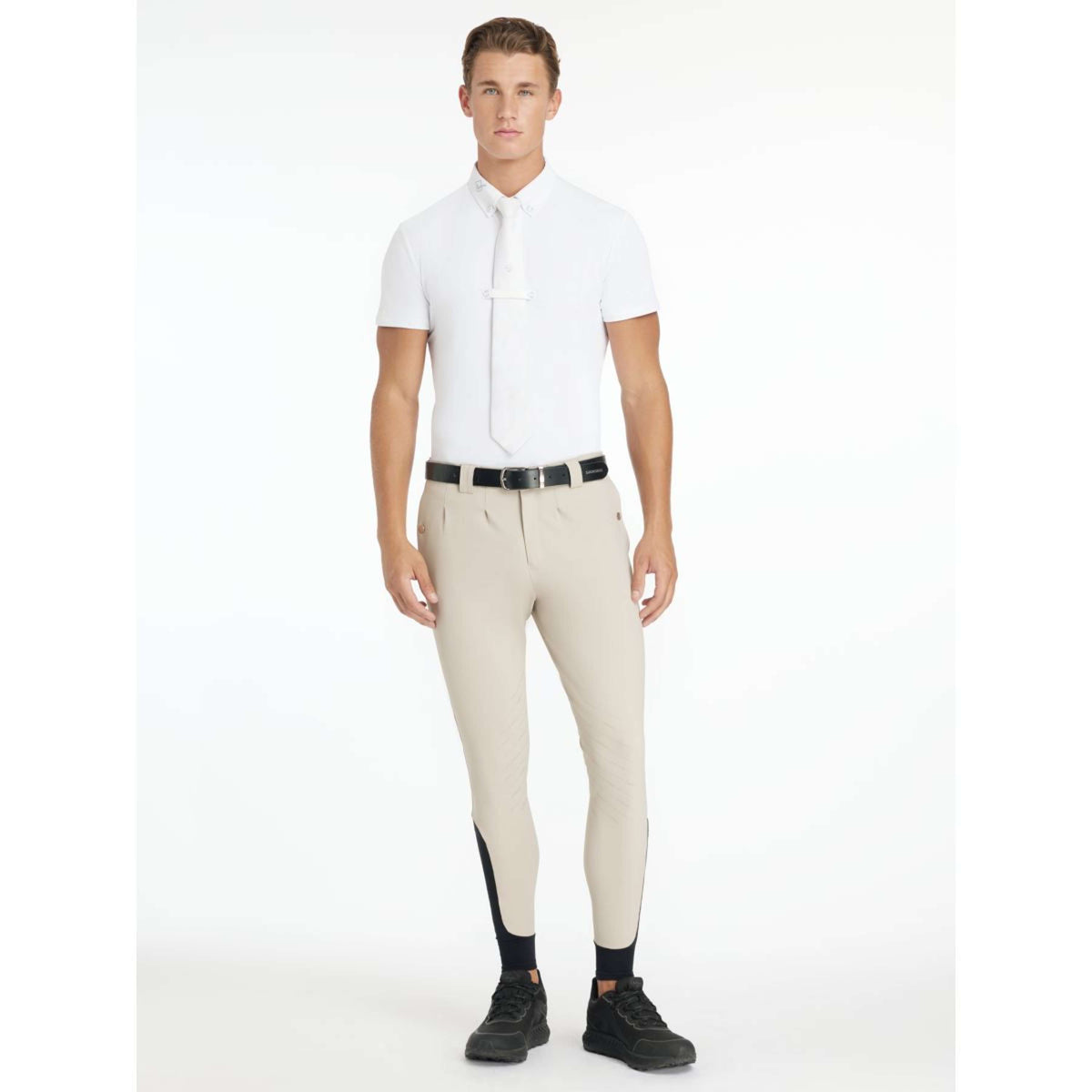 LeMieux Pantalon d'Équitation Classique Hommes Beige