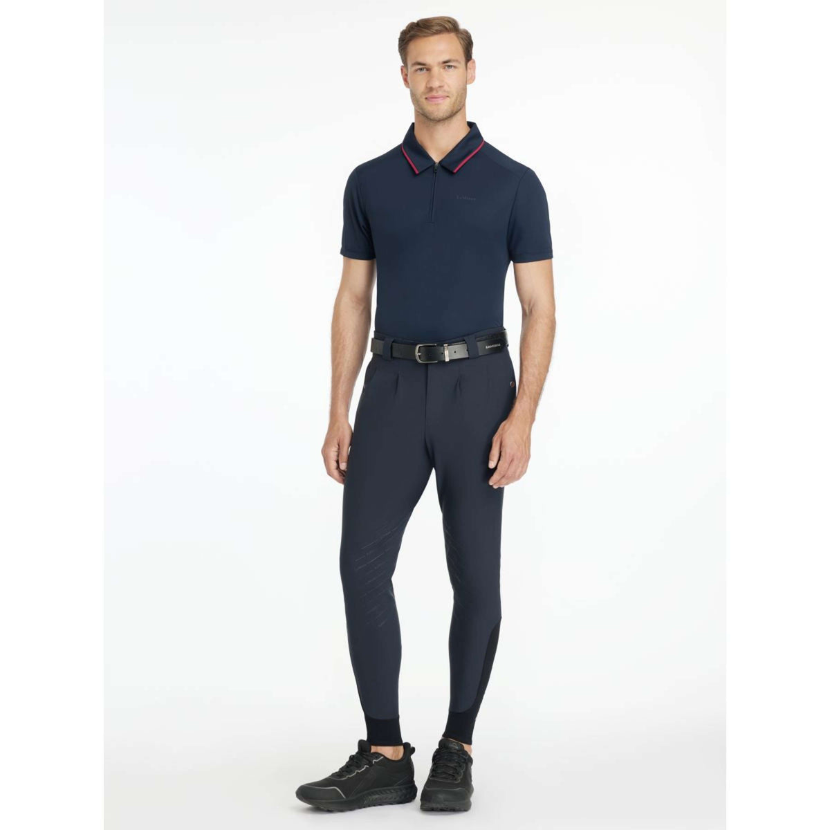 LeMieux Pantalon d'Équitation Classique Hommes Marin
