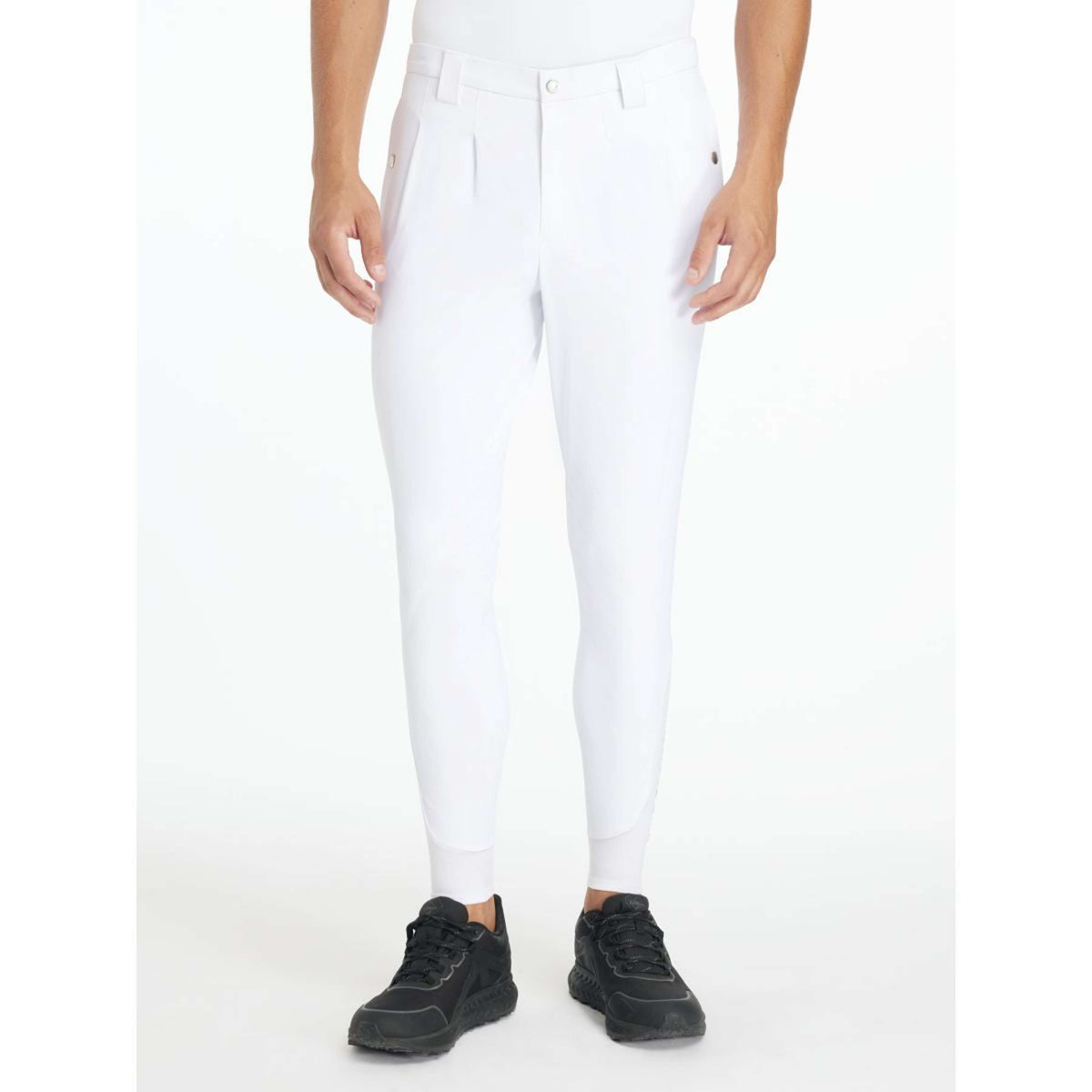 LeMieux Pantalon d'Équitation Classique Hommes Blanc