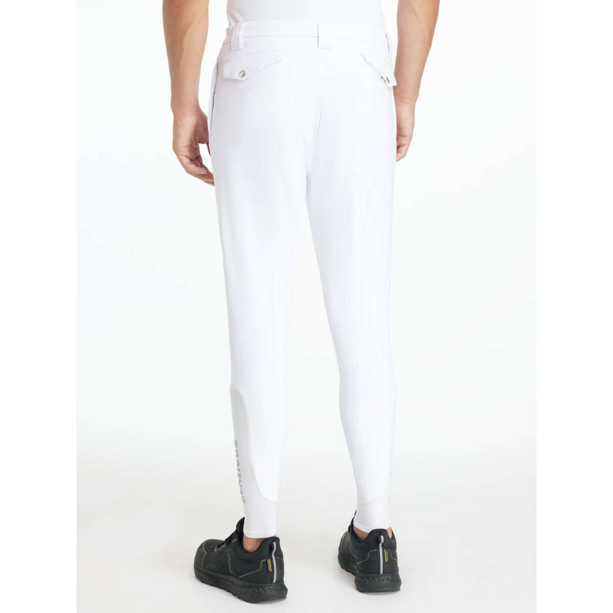 LeMieux Pantalon d'Équitation Classique Hommes Blanc
