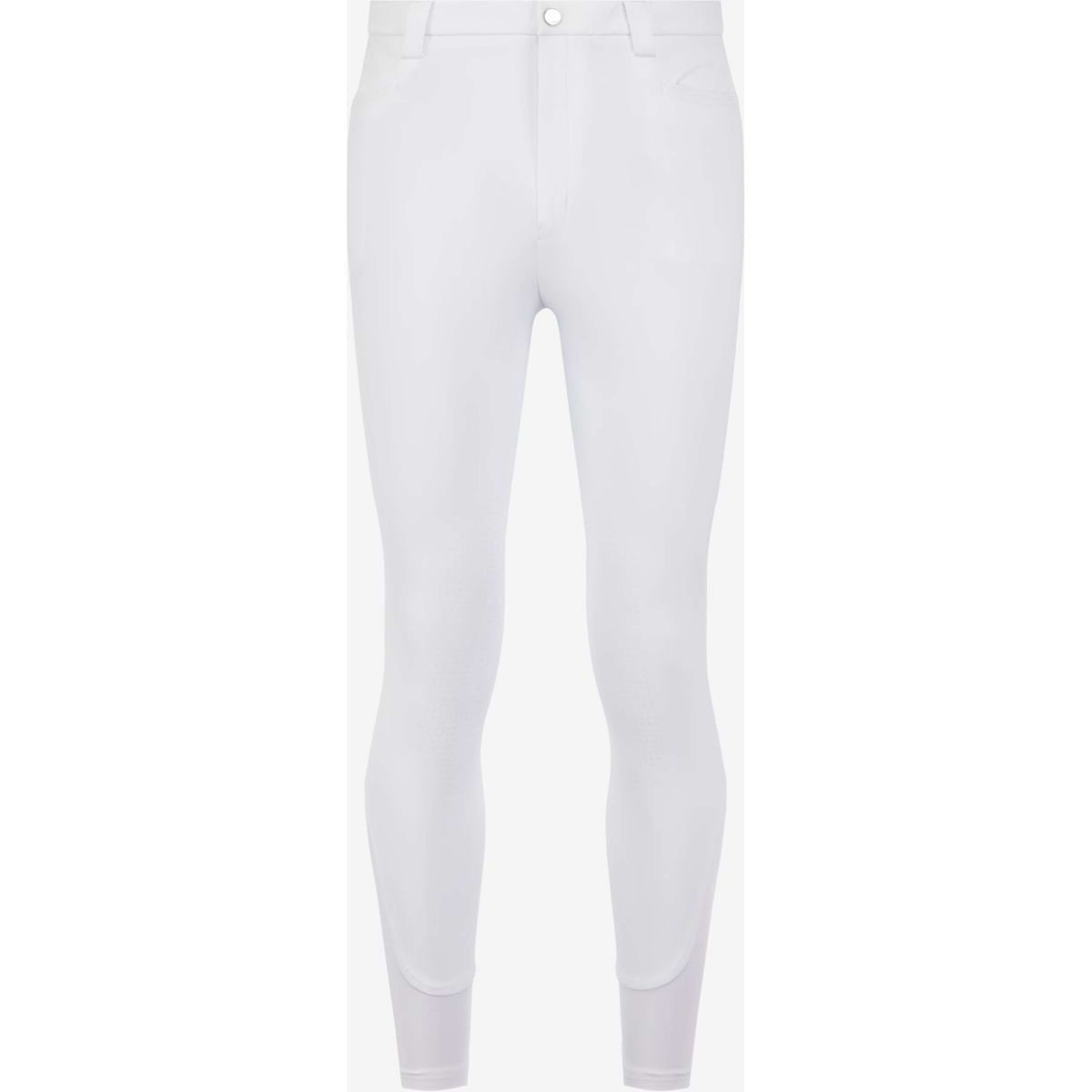 LeMieux Pantalon d'Équitation Sports Knee Grip Hommes Blanc