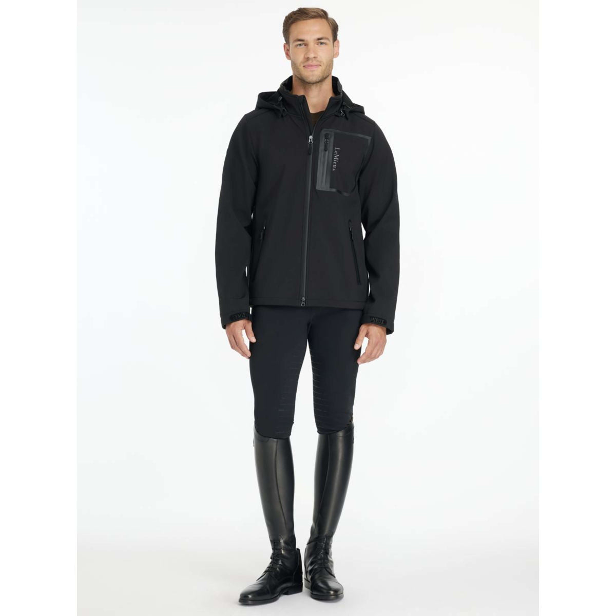 LeMieux Veste Softshell Hommes Noir