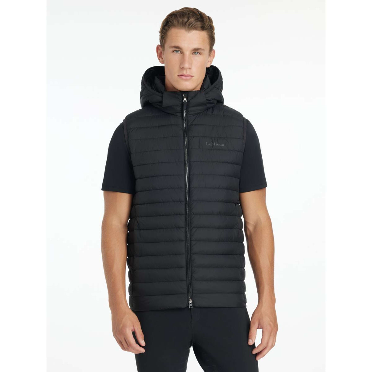 LeMieux Bodychauffant Puffer Hommes Noir