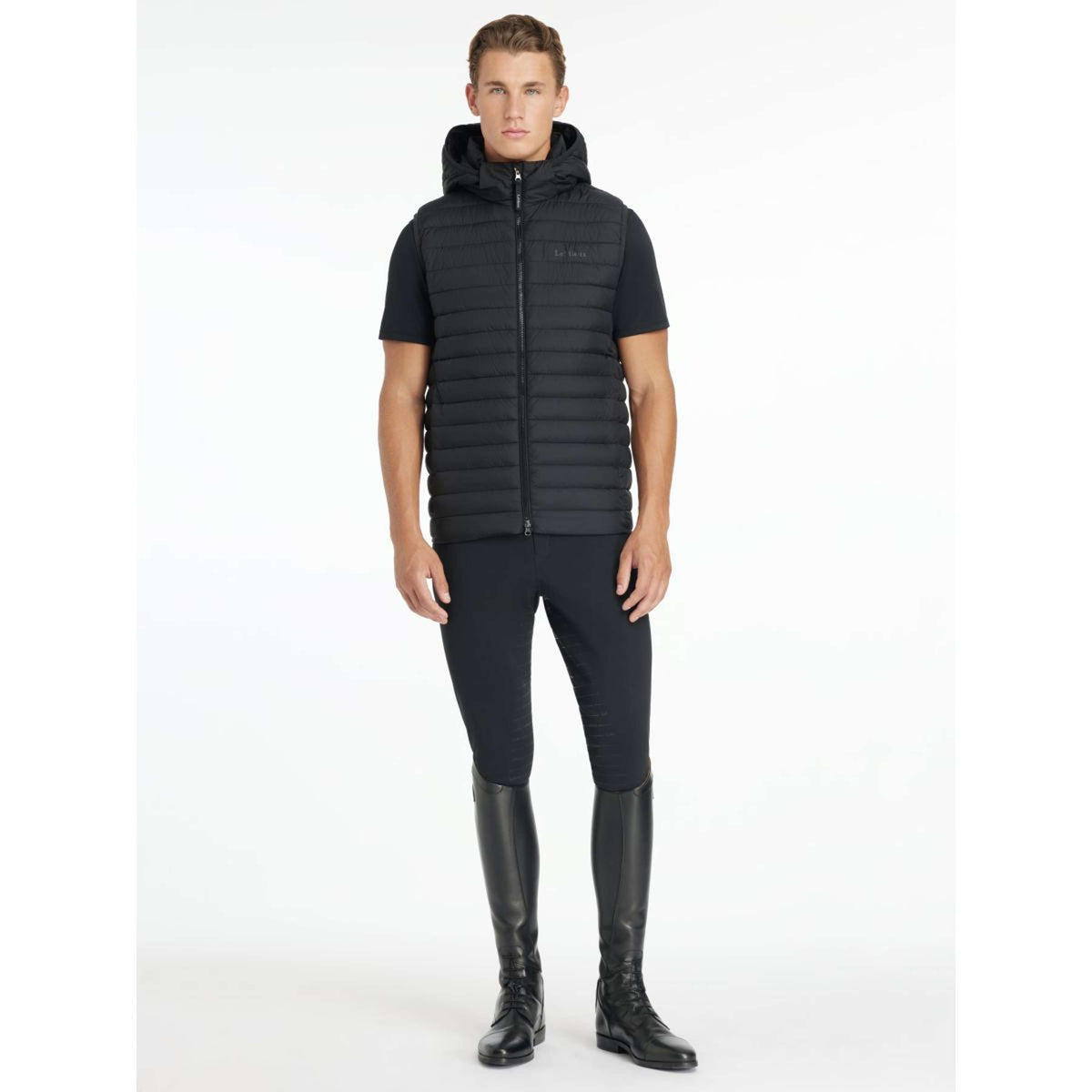 LeMieux Bodychauffant Puffer Hommes Noir