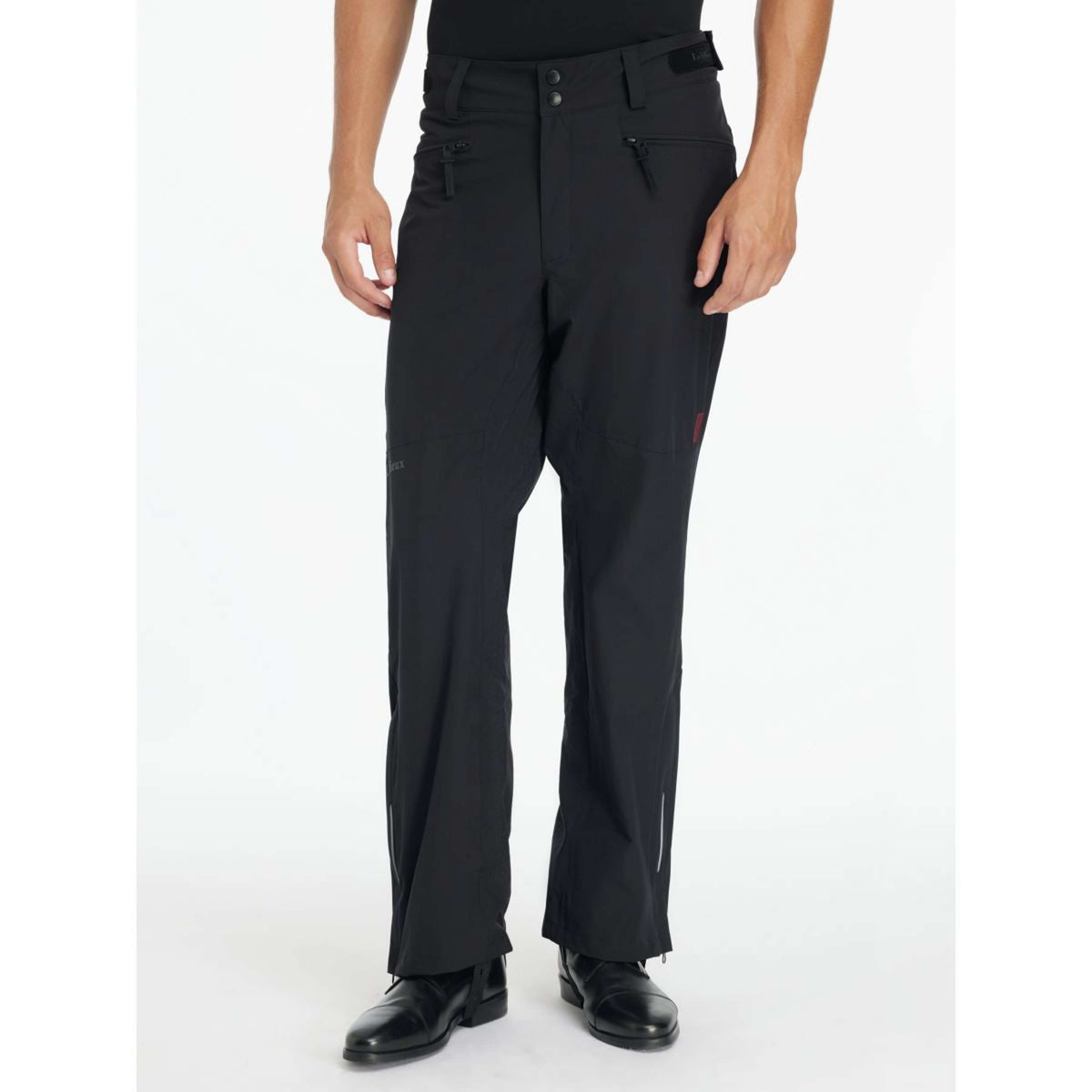 LeMieux Pantalon d'Équitation Drytex Stormwear Waterproof Hommes Noir