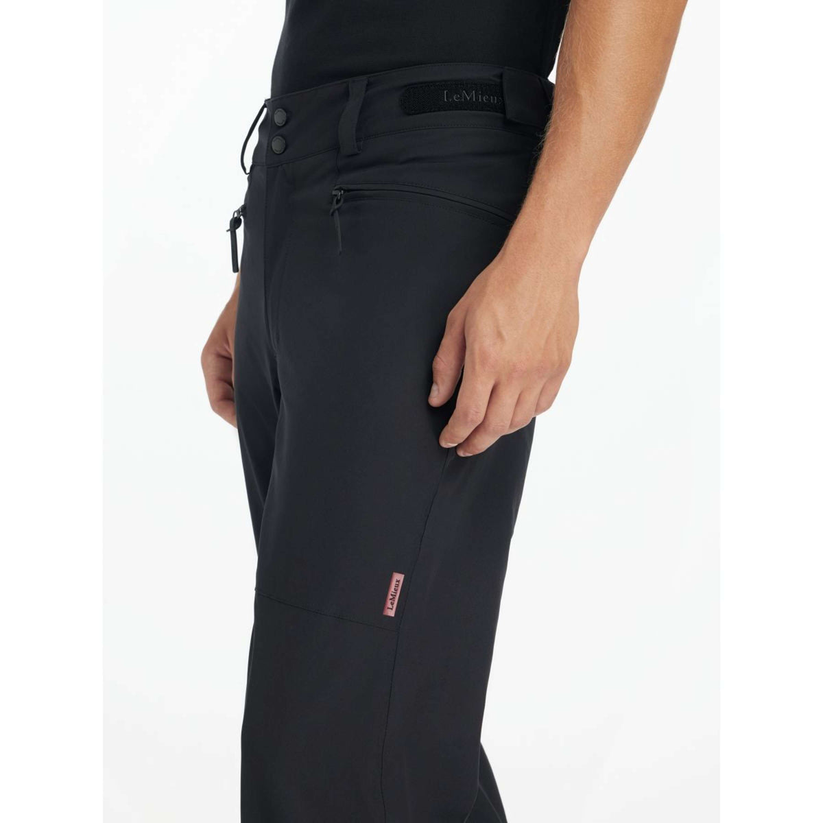 LeMieux Pantalon d'Équitation Drytex Stormwear Waterproof Hommes Noir
