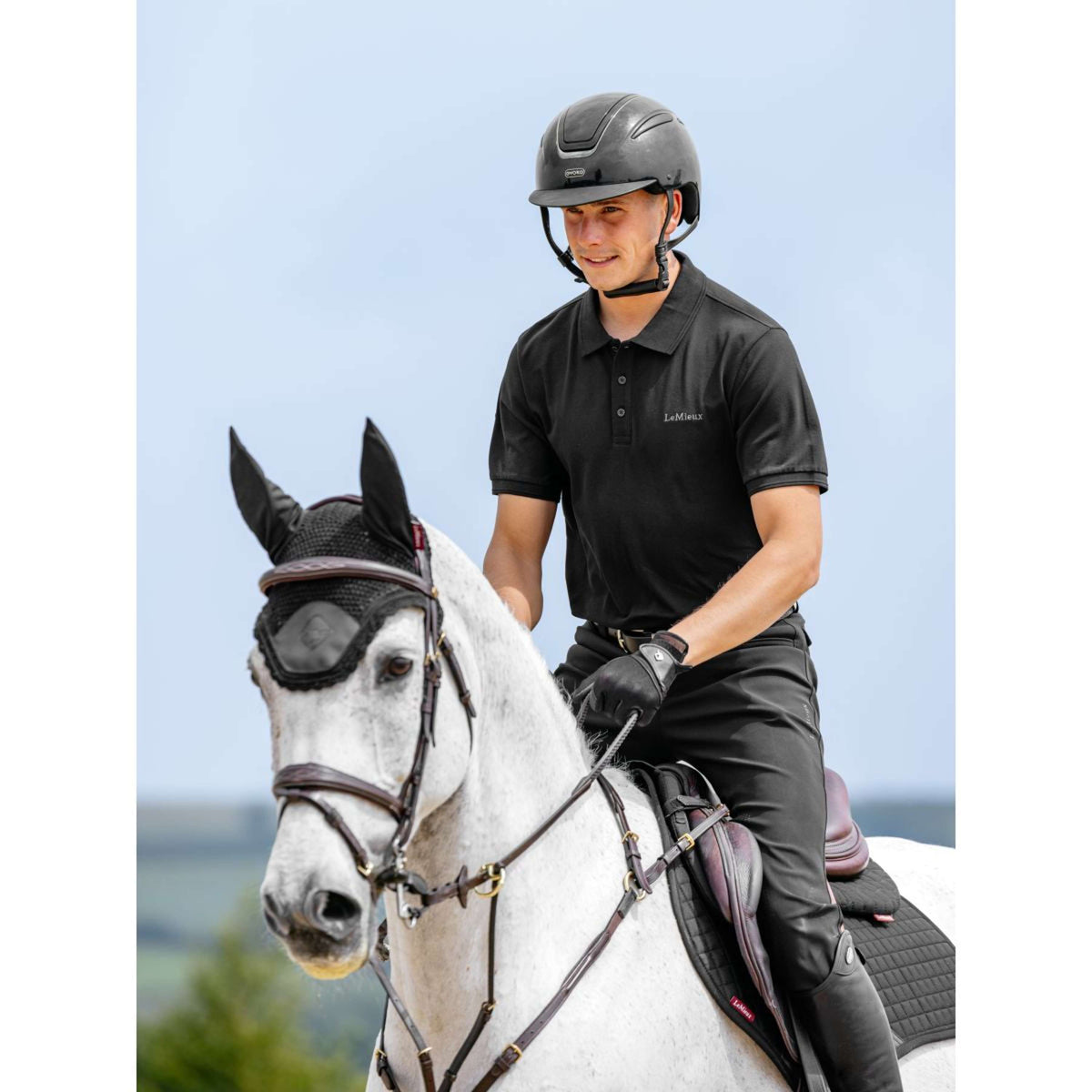 LeMieux Polo Classique Hommes Noir