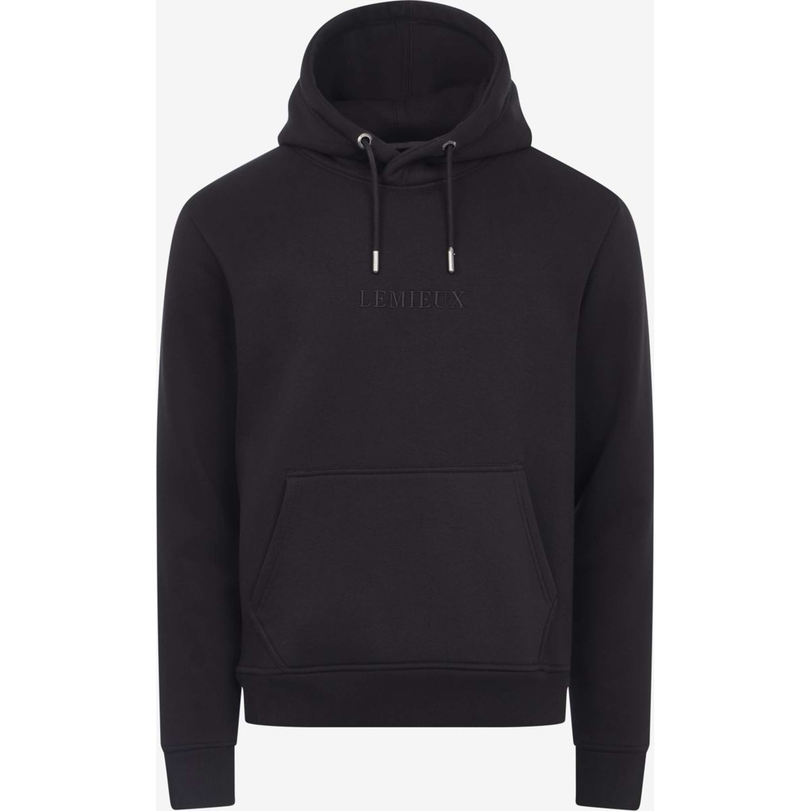 LeMieux Pull col Hoodie Hommes Noir