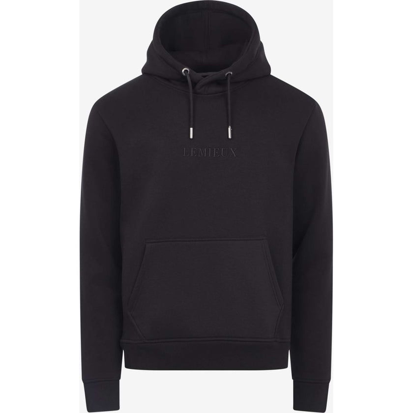 LeMieux Pull col Hoodie Hommes Noir