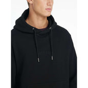 LeMieux Pull col Hoodie Hommes Noir