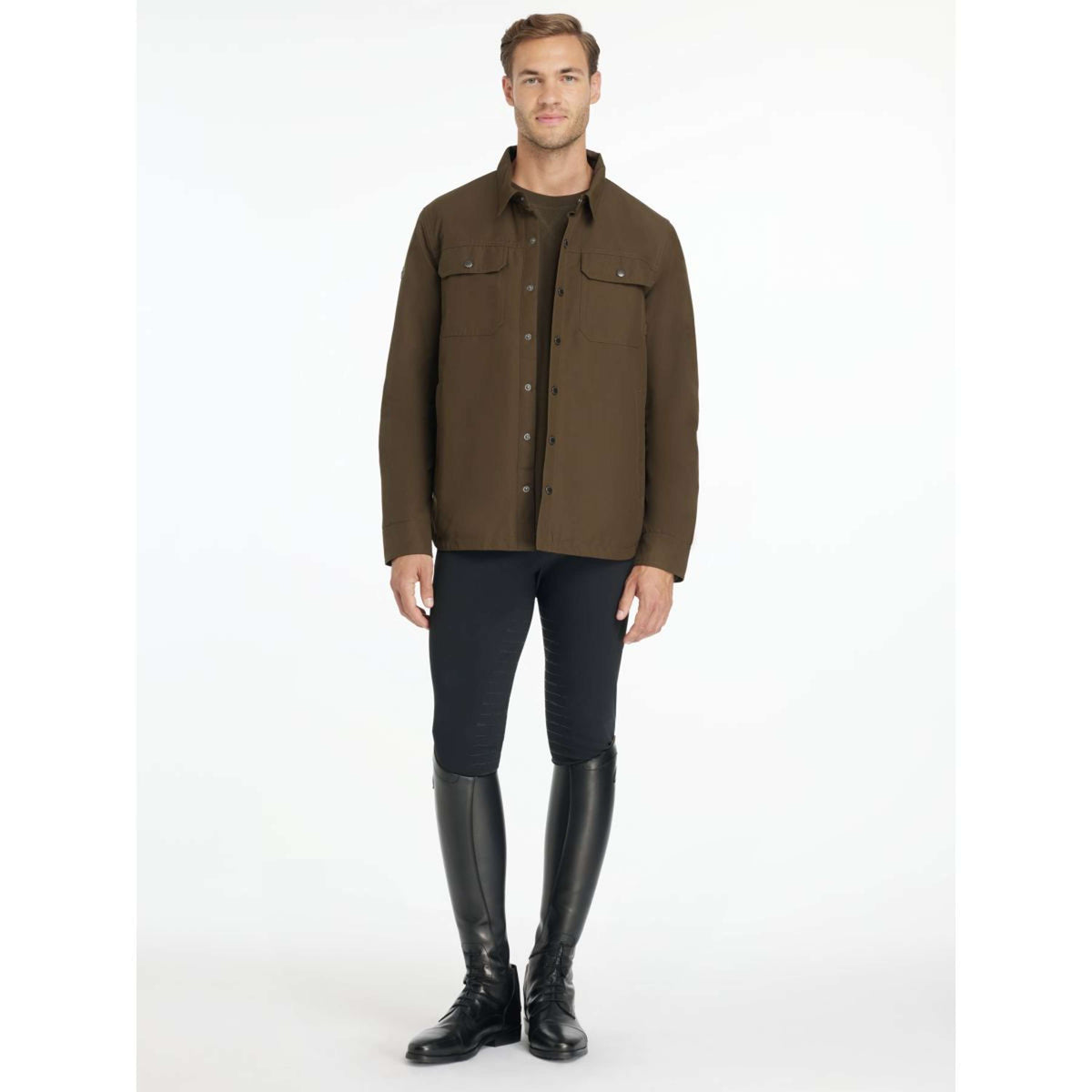 LeMieux Blouse Showerproof Shacket Hommes Alpine