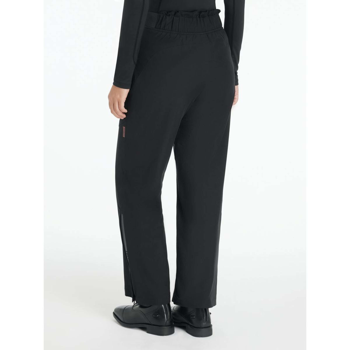 LeMieux Pantalon d'Équitation Young Rider Drytex Étanche Noir