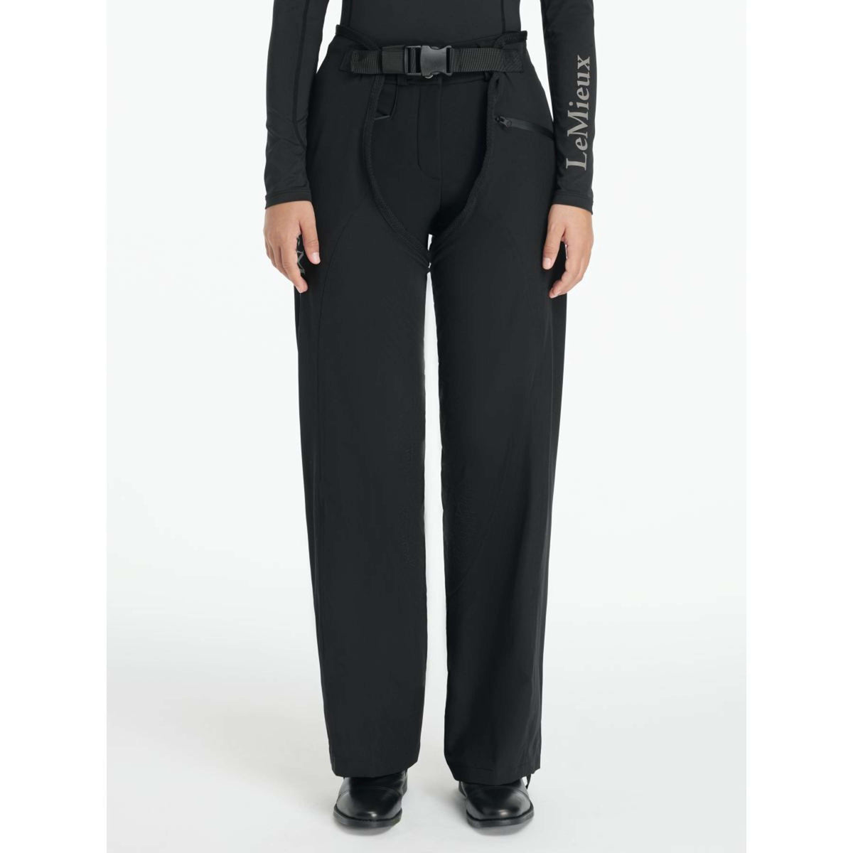 LeMieux Chaps Young Rider Drytex Stormwear Étanche Noir